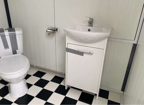 WC DOUBLE 4x2M AVEC DOUCHE